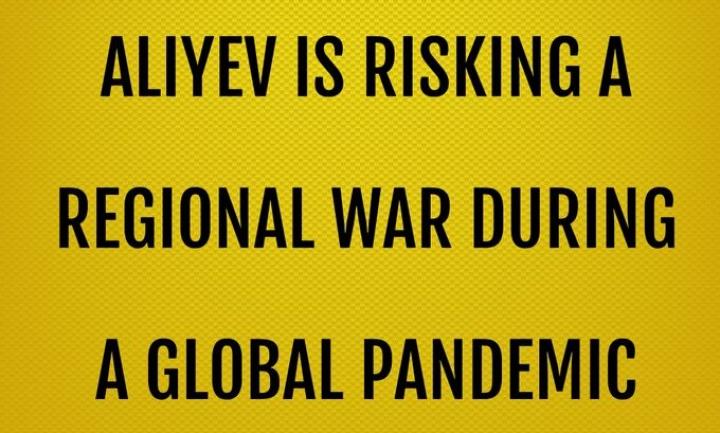 Համավարակի ընթացքում Ալիևը պատրաստ է դիմել տարածաշրջանային պատերազմի ռիսկի․ ԱՄՆ Հայ դատի հանձնախումբ