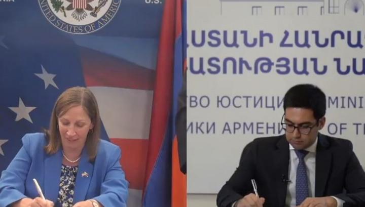 ԱՄՆ դեսպանը, Բադասյանը և ոստիկանապետը փոխըմբռնման հուշագրեր են ստորագրել