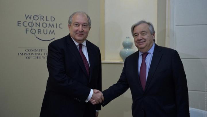 Ադրբեջանը արհամարհում է «բոլորը բոլորի դիմաց» սկզբունքը․ Արմեն Սարգսյանը՝ ՄԱԿ գլխավոր քարտուղարին