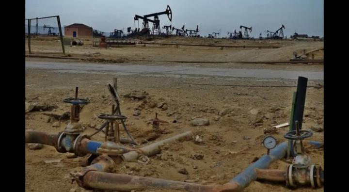 Բաքվից ոչ հեռու գտնվող նավթի ընդերքի շահագործման արդյունքում առաջացած իրական բնական աղետը