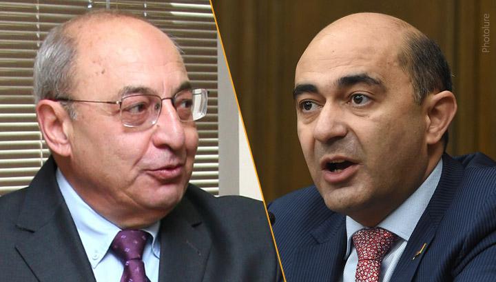 Վազգեն Մանուկյանն ու Էդմոն Մարուքյանը հանդիպել են. քննարկել են հնարավոր ելքերը