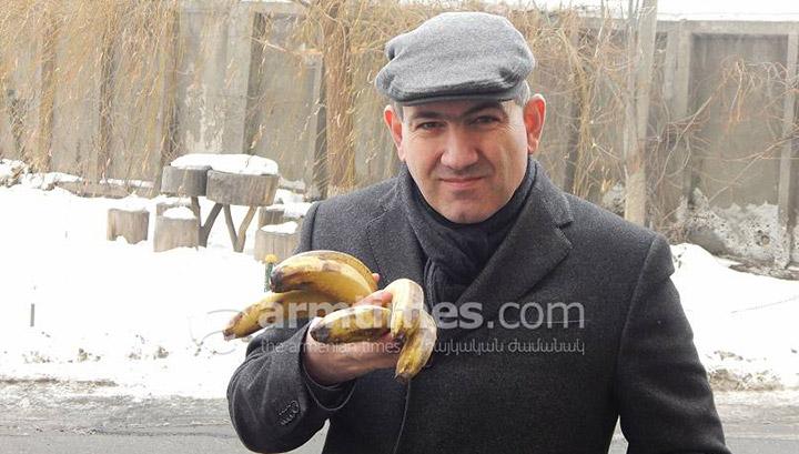 Ապագան հասել է Իջևան. խանութներում բանանի կիլոգրամը 1200 դրամ է. Ոսկան Սարգսյան