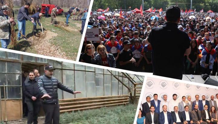 Կառավարության ծառատունկն ընդդեմ «Դիմադրություն» շարժման․  Yerkir.am