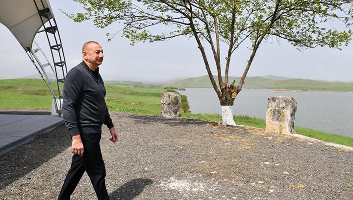 Ալիևը այցելել է Շուշի