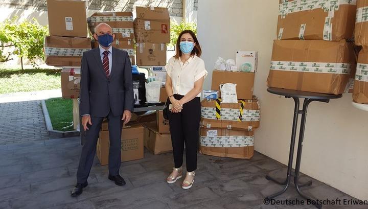 25.000 եվրո արժողության բժշկական պարագաներ՝ Գերմանիայի դեսպանից