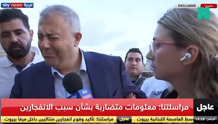 Բեյրութի նահանգապետը արտասվել է պայթյունի մասին խոսելիս