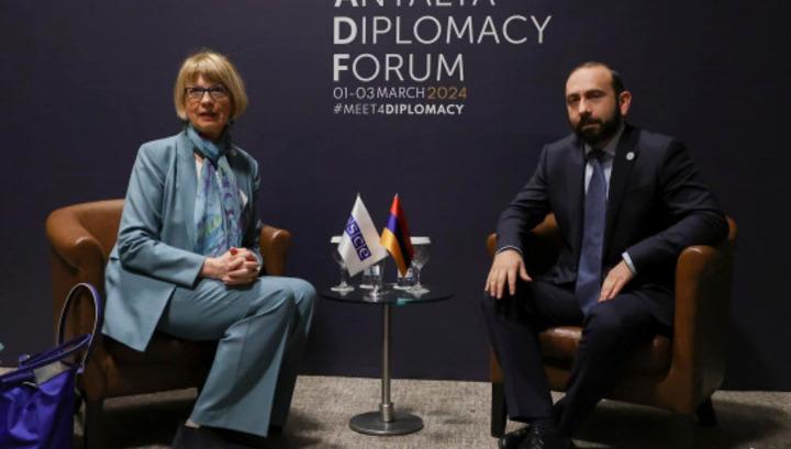 Միրզոյանը ԵԱՀԿ գլխավոր քարտուղարի հետ քննարկել է Հայաստան-Ադրբեջան հարաբերությունների կարգավորման գործընթացը