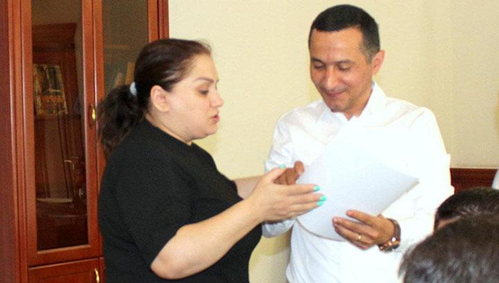 Սյունիքի մարզպետ Ռոբերտ Ղուկասյանը շնորհակալագիր է հանձնել Սոնա Շահգելդյանին