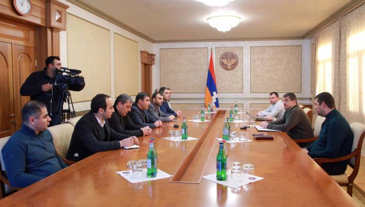 Արցախի նախագահն ընդունել է ՀՀ-ից ժամանած մի խումբ բժիշկ-փորձագետների