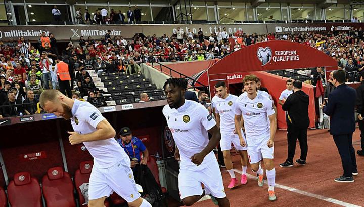 Հայաստանի հավաքականը գոլ է խփում Թուրքիային