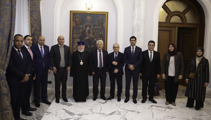 Վեհափառն ու Իրաքի խորհրդարանականներն անդրադարձել են Հայաստանի տարածքային ամբողջականության դեմ Ադրբեջանի ոտնձգություններին