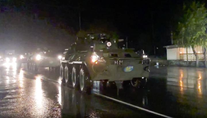 Ռուս խաղաղապահները մտան Ստեփանակերտ