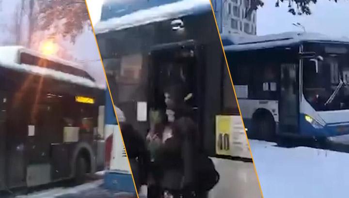 Ավինյանի «բարեփոխած» և թանկացրած ավտոբուսները փողոցի մեջտեղում կանգնել են․ «պագրիշկեքը քյաչալ են»