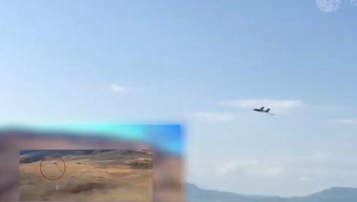 Հայկական հարվածային ԱԹՍ-ներից մեկը` գործողության մեջ