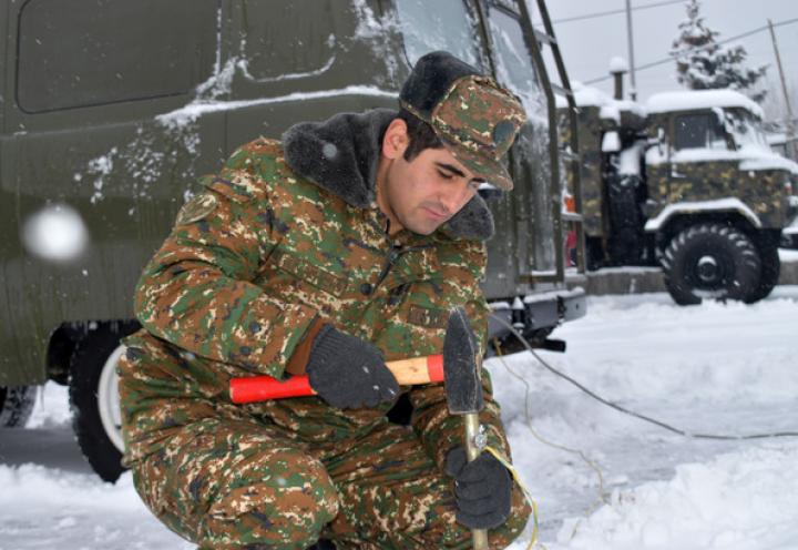 5-րդ զորամիավորումում անցկացվել են կապի վարժանքներ