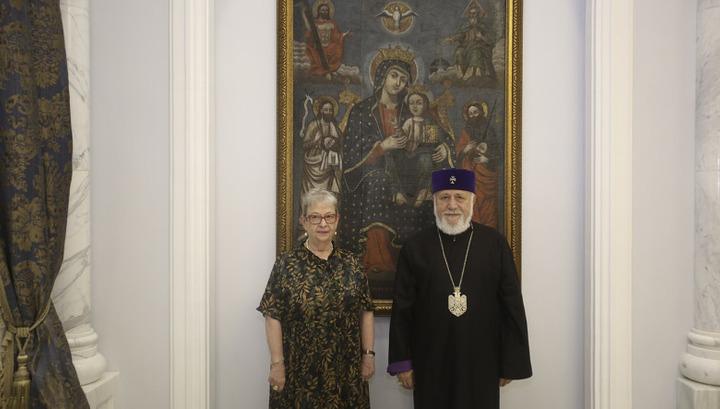 Արցախի ժողովուրդը չի կարող ապրել Ադրբեջանի կազմում. Կաթողիկսը՝ ԵՄ դեսպանին