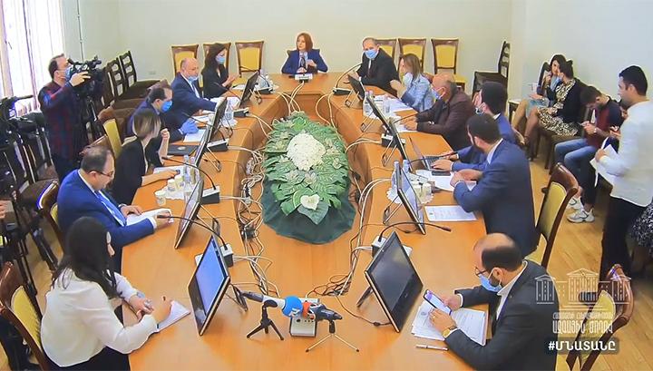 ԱԺ մարդու իրավունքների պաշտպանության հանձնաժողովի նիստը․ ուղիղ