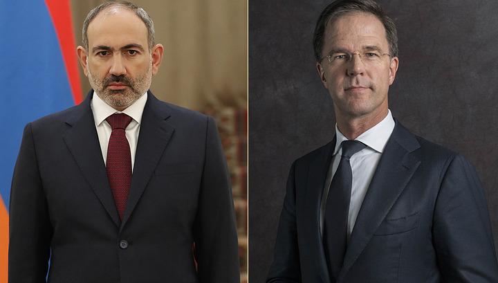 Նիկոլ Փաշինյանը հեռախոսազրույց է ունեցել Նիդերլանդների վարչապետի հետ