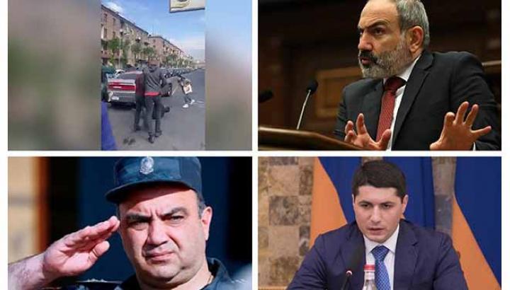 «Մազդայի» անիվներին հարվածած ցուցարարը ձերբակալվել է, իսկ ցուցարարին վրաերթի ենթարկածն ազատության մեջ է. 168.am