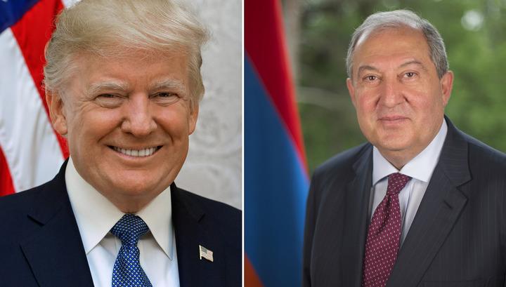 Արմեն Սարգսյանը շնորհավորել է Դոնալդ Թրամփին