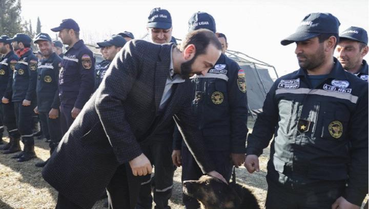 Միրզոյանին է ներկայացվել հայկական փրկարարարների կողմից կատարած աշխատանքները