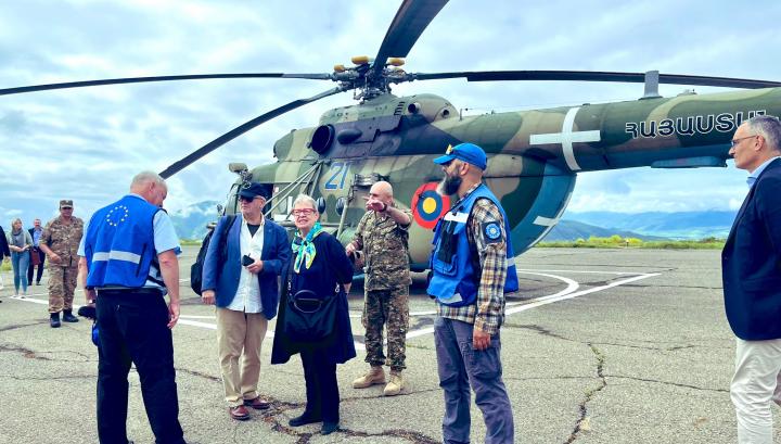 Եվրախորհրդարանականներն ու դեսպան Վիկտորինը Սյունիքում են