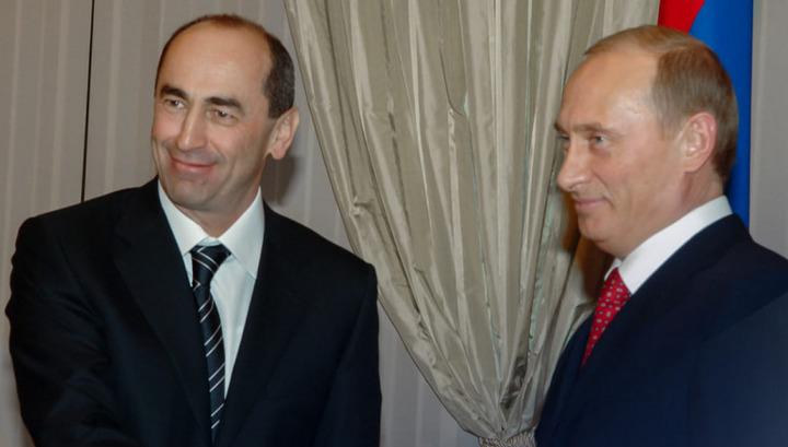 Վլադիմիր Պուտինը շնորհավորել է Ռոբերտ Քոչարյանին՝ Նոր Տարվա և Սուրբ Ծննդյան տոների կապակցությամբ