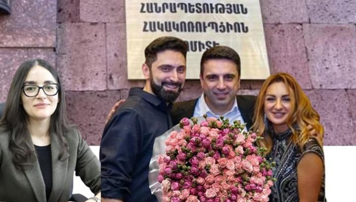 Ալեն Սիմոնյանն իր եղբոր կնոջը կալանավորած դատավորին ծաղիկ է ուղարկել. 168․am
