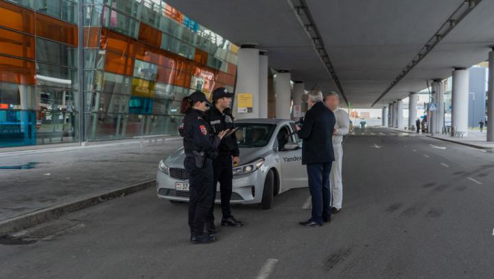 Օդանավակայանում 24 տաքսի են ստուգել, 20-ը եղել է առանց լիցենզիայի