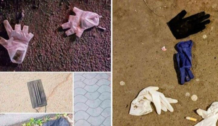 Օգտագործված դիմակն ու ձեռնոցը վարակի տարածման հնարավոր աղբյուրներ են