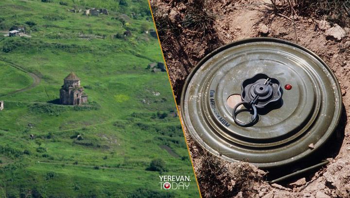 Զինվորը Ոսկեպարի եկեղեցու մոտակա տարածքում վիրավորվել է ականի պայթյունից․ լրագրող