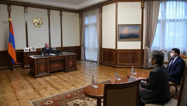 ՀՀ նախագահը շնորհակալություն է հայտնել կորոնավիրուսի ախտորոշման համար անհրաժեշտ թեստերի խմբաքանակի տրամադրման համար