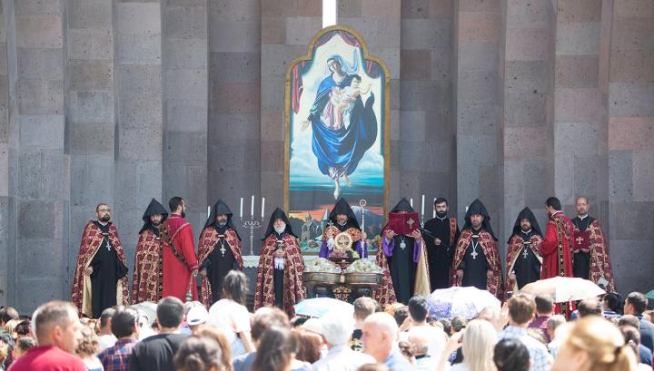 Մայր Աթոռում նշվեց Սուրբ Աստվածածնի Վերափոխման տոնը